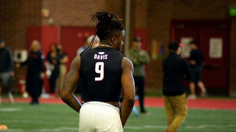 Scenes from Utah Pro Day: Vonte Davis Highlights